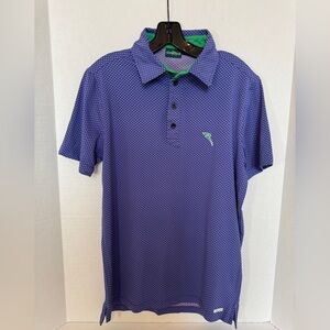 Chervo Men's Purple Polo Shirt